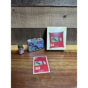 GI Joe 2002 Lunchbox Ornament Hallmark Lunchbox Thermos Set NIB Scuba Diver VTG